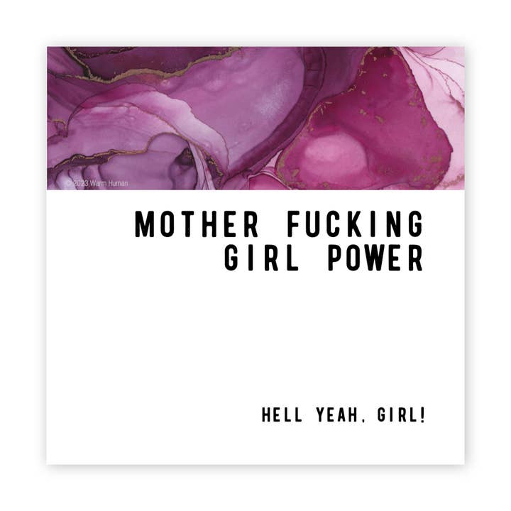 Girl Power Magneet voor wholesale door warm human