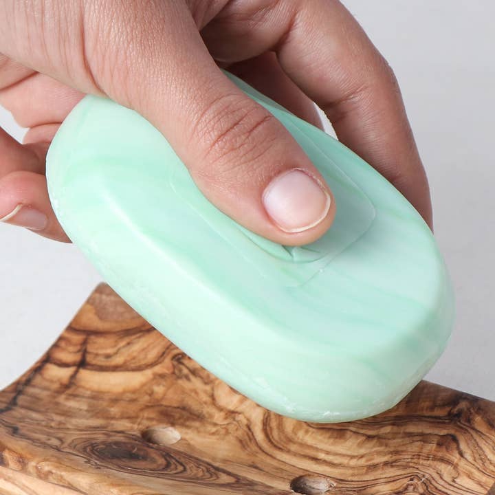 Naturbelassene Olivenholz-Seifenablage – Handarbeit aus Tunesien for wholesale by Krafts GmbH Olive Wood