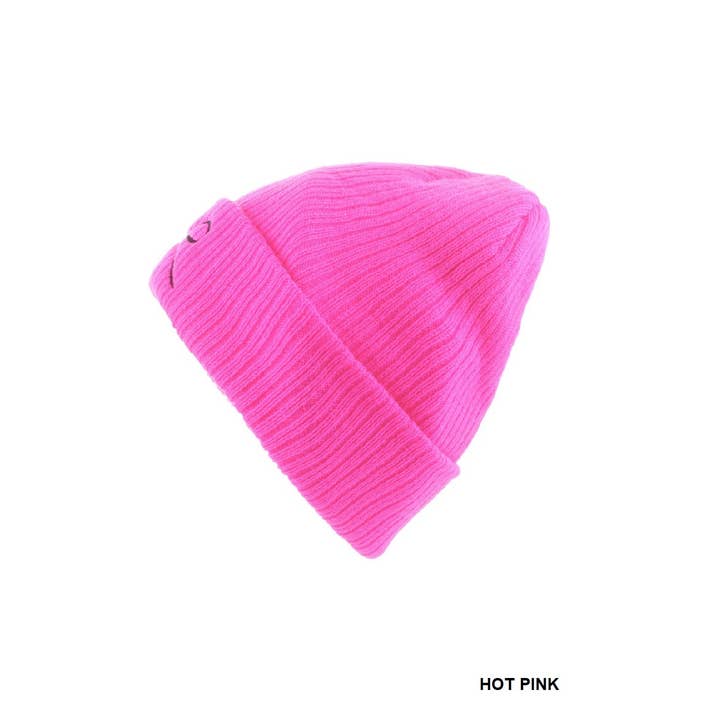 Vanilla Monkey - Wholesale Beanie - Women's - Coquette Bow Embroidered Knitted Beanie5