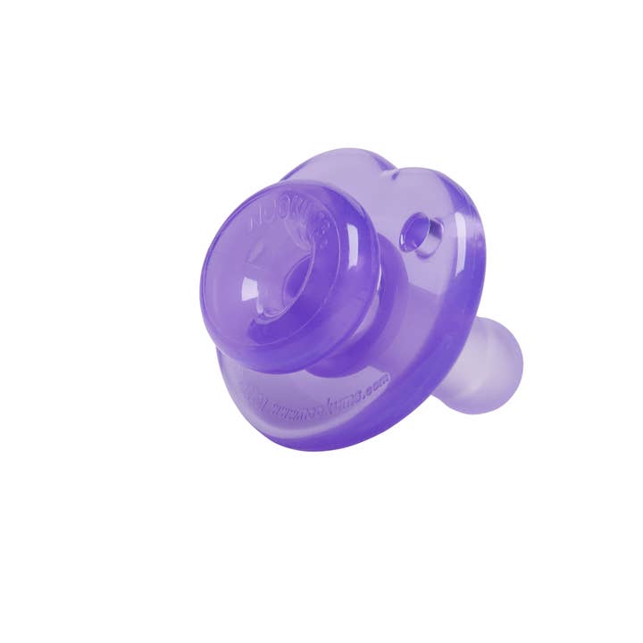 Nookums - Wholesale Pacifier - Baby - Nookums Paci-Plushies Replacement Pacifier - Purple 2 Pack