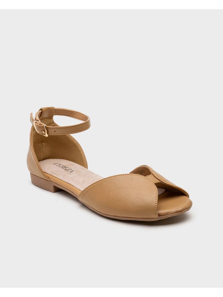 CEREZA - Wholesale Flats - Women's - Peep Toe Flat Sandals