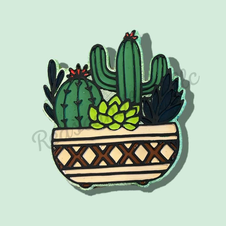 Succulant Freshie for wholesale by Redscandleco LLC