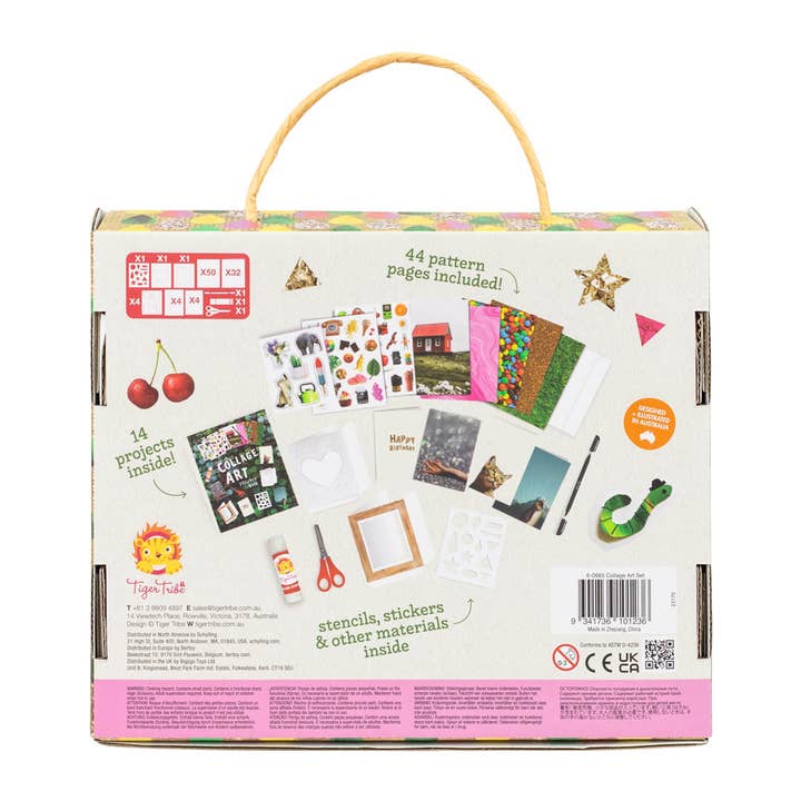 Tiger Tribe - Wholesale DIY Craft Kit - Kids - Collage Art5