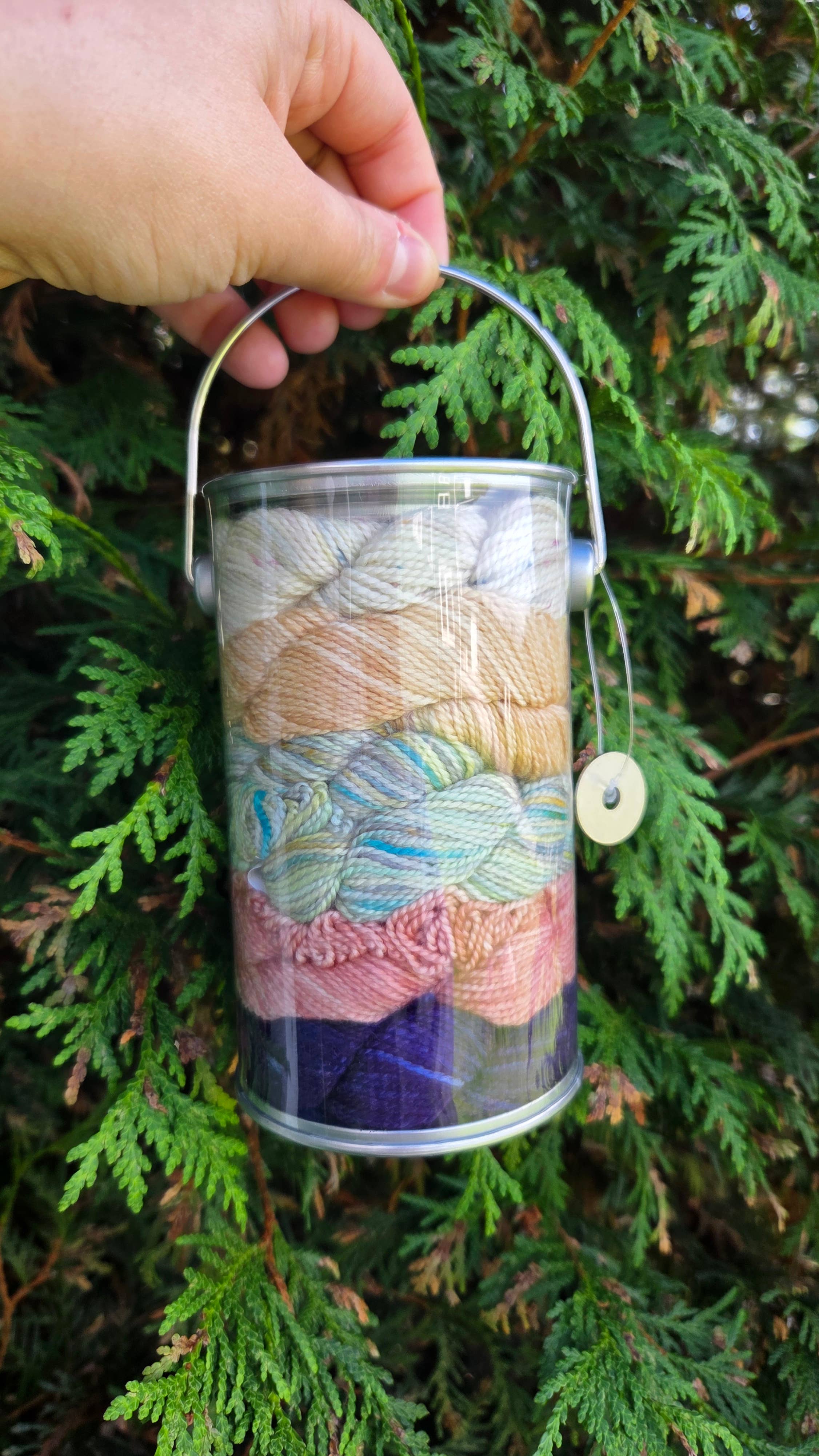 Koigu Wool Designs – wholesale Yarn – Holiday Paint Cans2