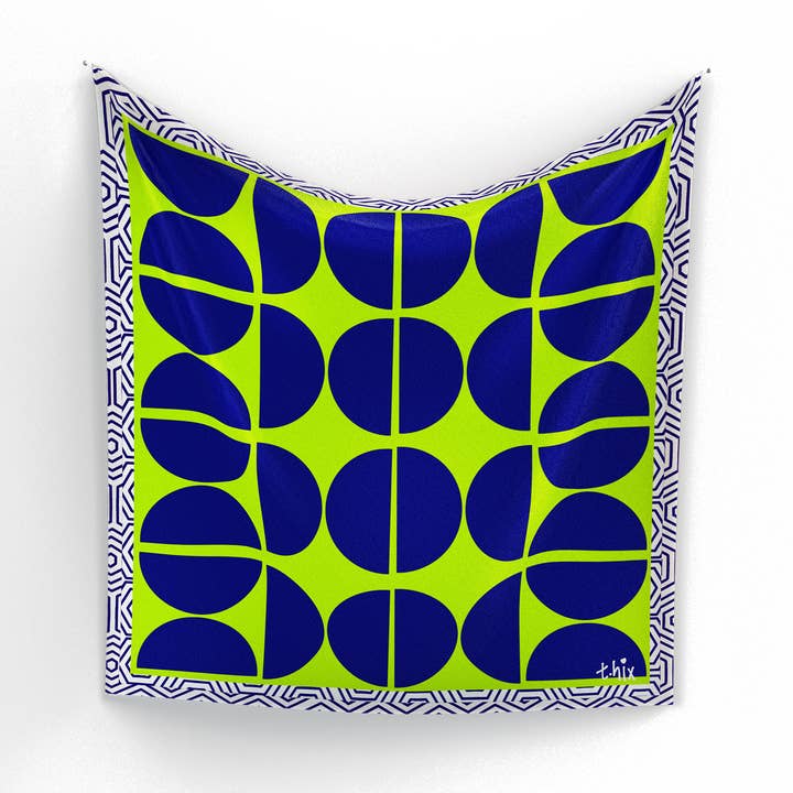 Serenity Silk Scarf for wholesale by T. Hix Art