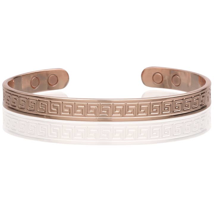 6190-C4 #7 Magnetic Pure Copper Cuff Adjustable for wholesale by Shelley Enterprises Inc.