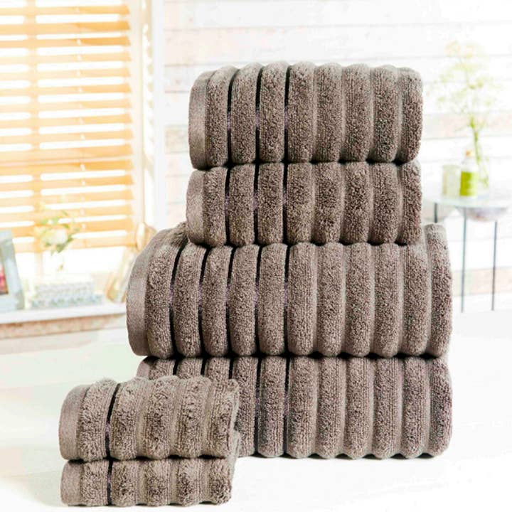 Rapport Home Furnishings Limited – Großhandel Handtuchset – geripptes Handtuch 6PC