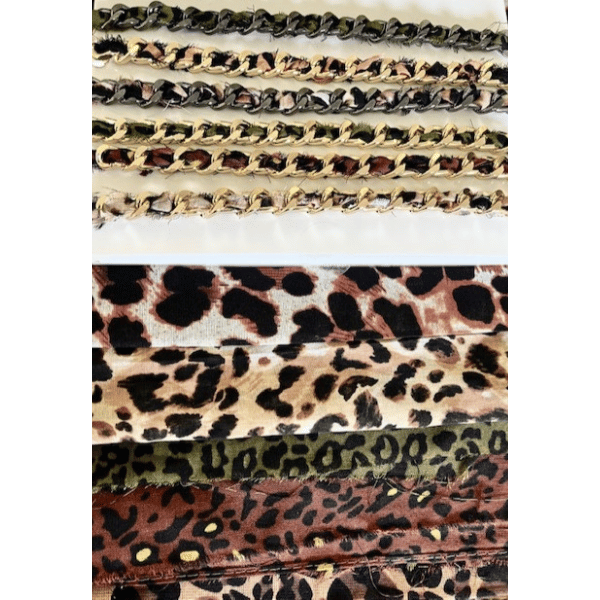 Stel and Company LLC - Wholesale Hat Accessory - Women's - Leopard Luxe Hat Band2