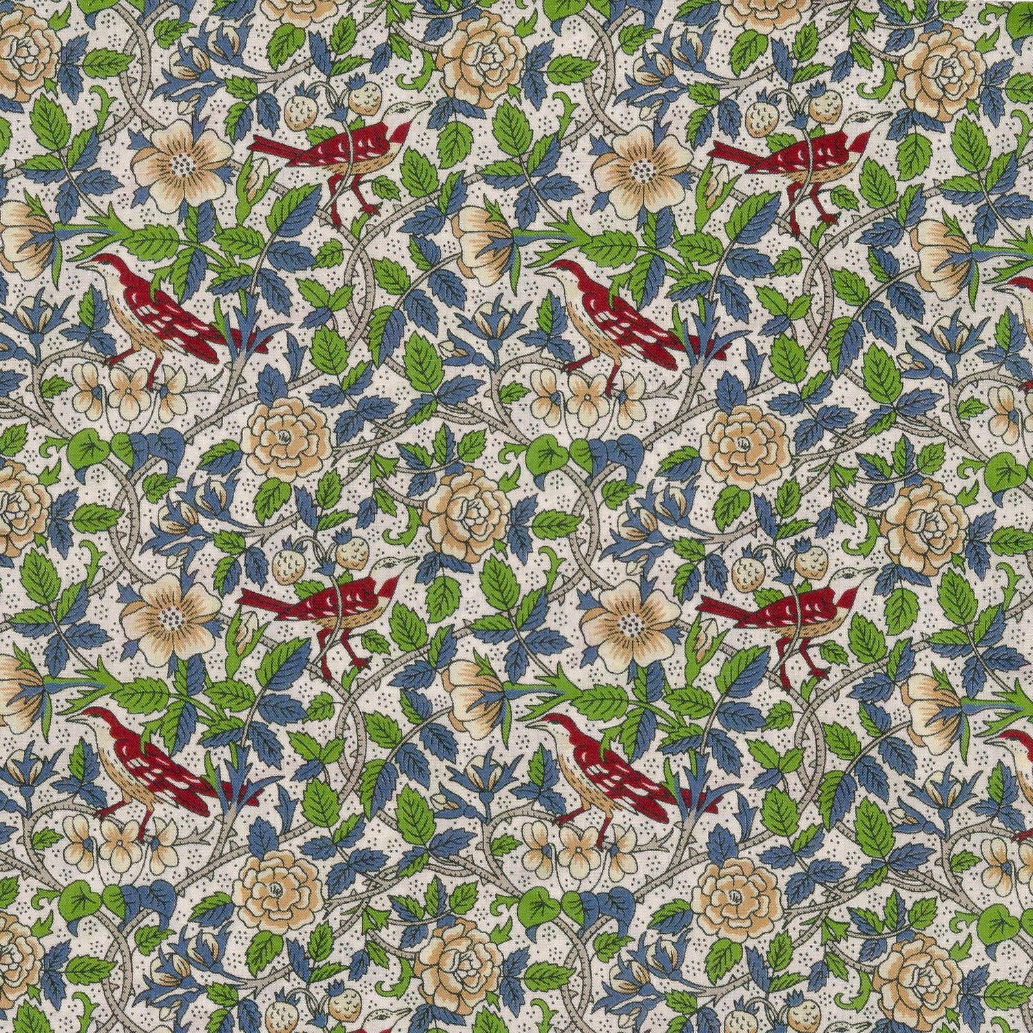 Pomp & Ceremony – wholesale Necktie – Men’s – Liberty London Strawberry Tree Ascot1