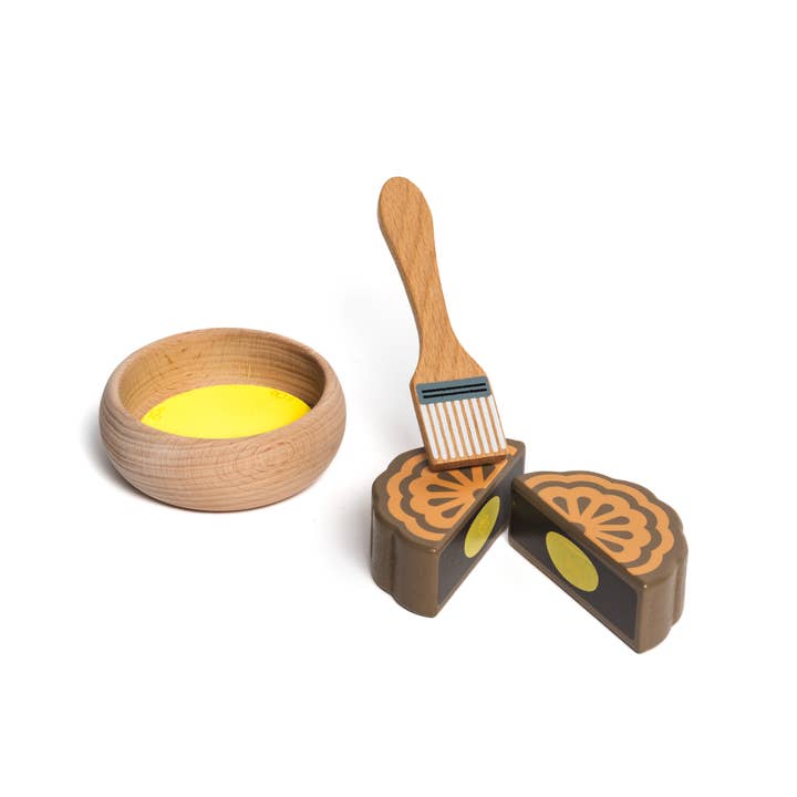 Bitty Bao - Wholesale Wood Toy - Kids - Bitty Bao Wooden & Magnetic Mooncake Toy Set2