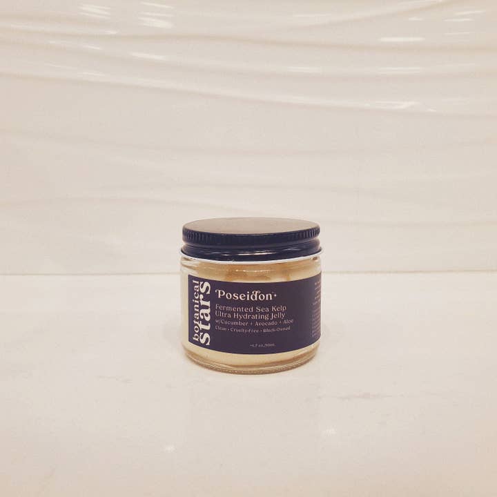 Botanical Stars - Venta al por mayor Crema hidratante facial - Poseidon - Jalea de Algas Marinas Fermentadas Ultra Hidratante