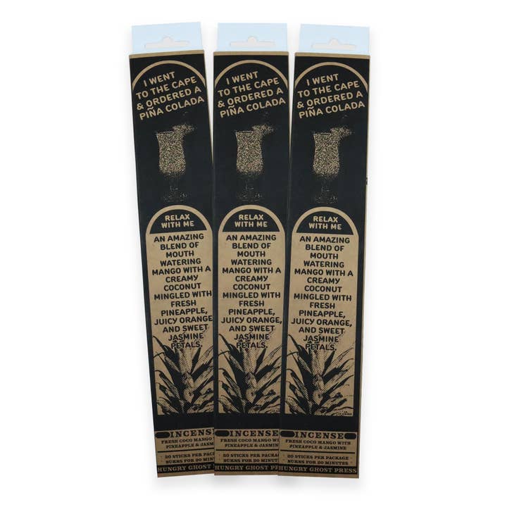 Hungry Ghost Press - Wholesale Incense - I Went to the Cape and Ordered a Pina Colada Incense