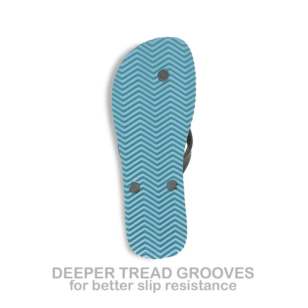 Beachcomber Blue Water - Wholesale Flip Flops - Unisex - Sharks Natural Rubber Flip Flops3