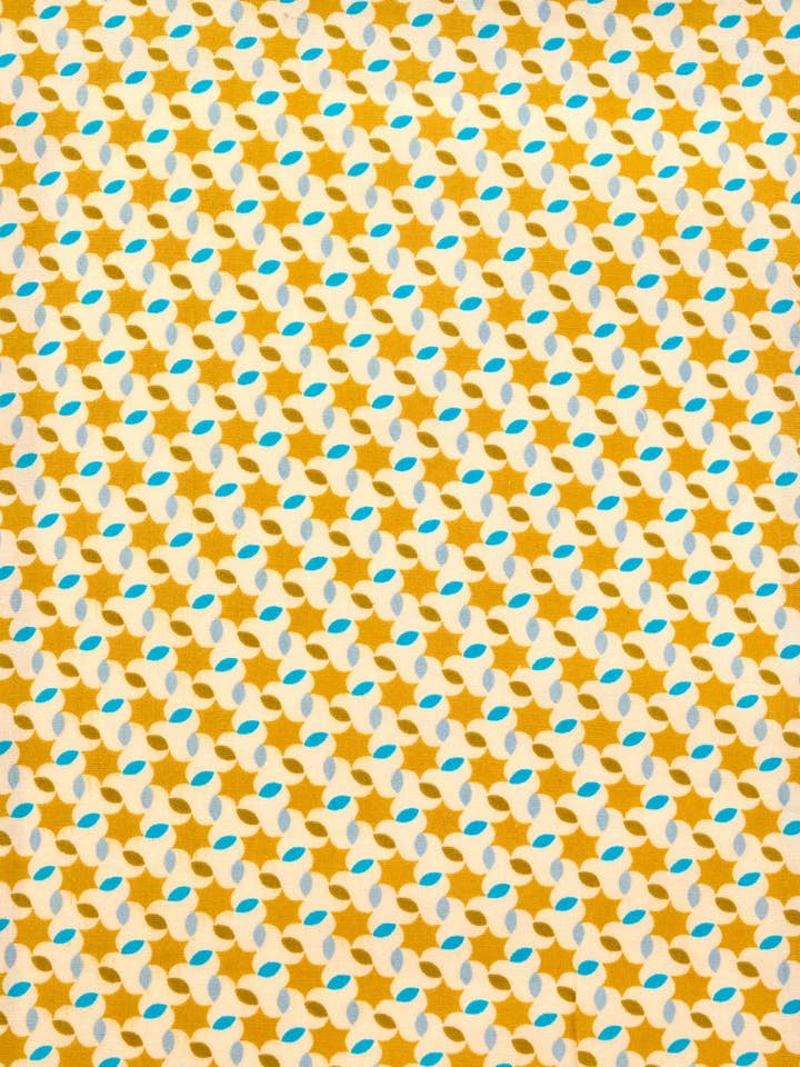 Toile cirée 15m Moussem safran pour la vente par Petit Pan