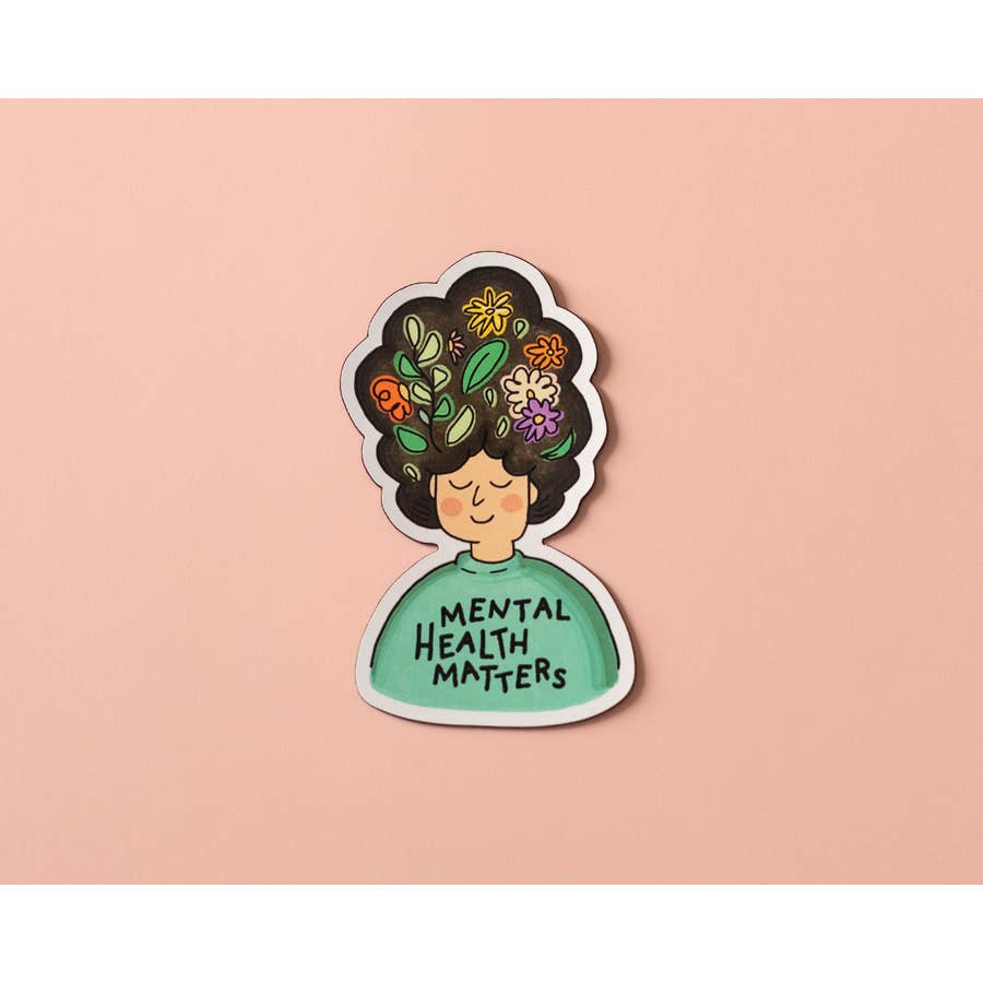 RippleSplash Studio - Wholesale Phone & Laptop Stickers - Mental Health Matters Vinyl Sticker