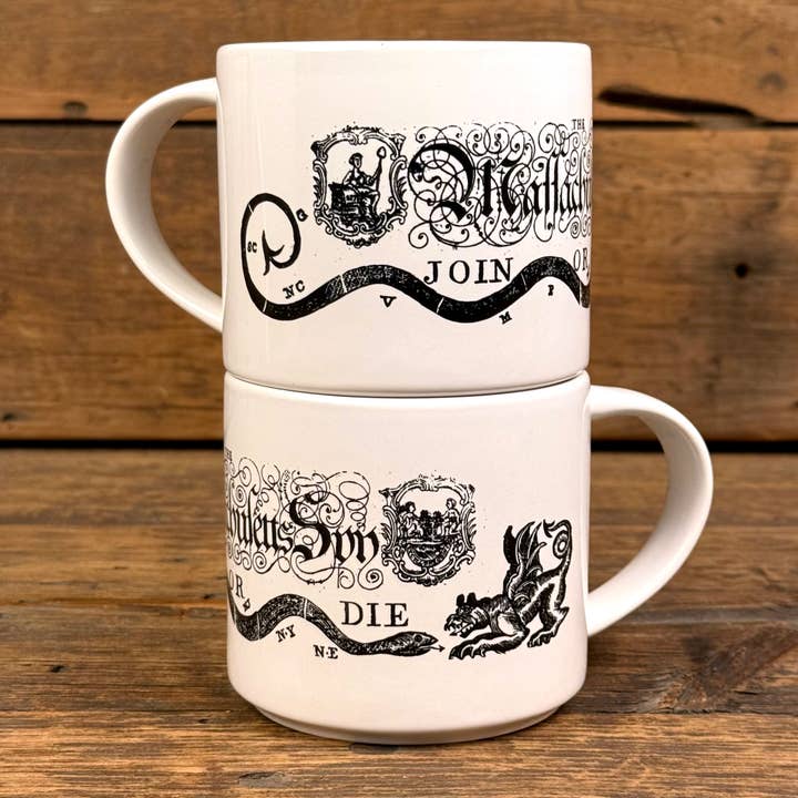Liberty & Co. - Wholesale Coffee Mug - Massachusetts Spy "Join or Die" Mug7
