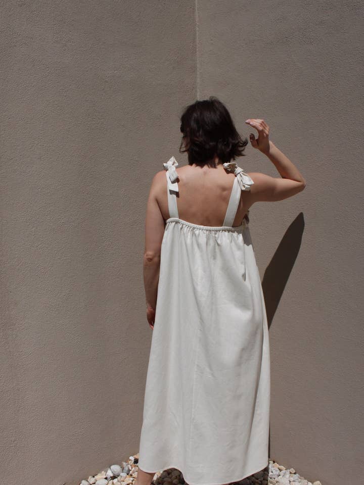 Na Nin - Wholesale Dress - Women's - Toni Woven Silk  Dress11
