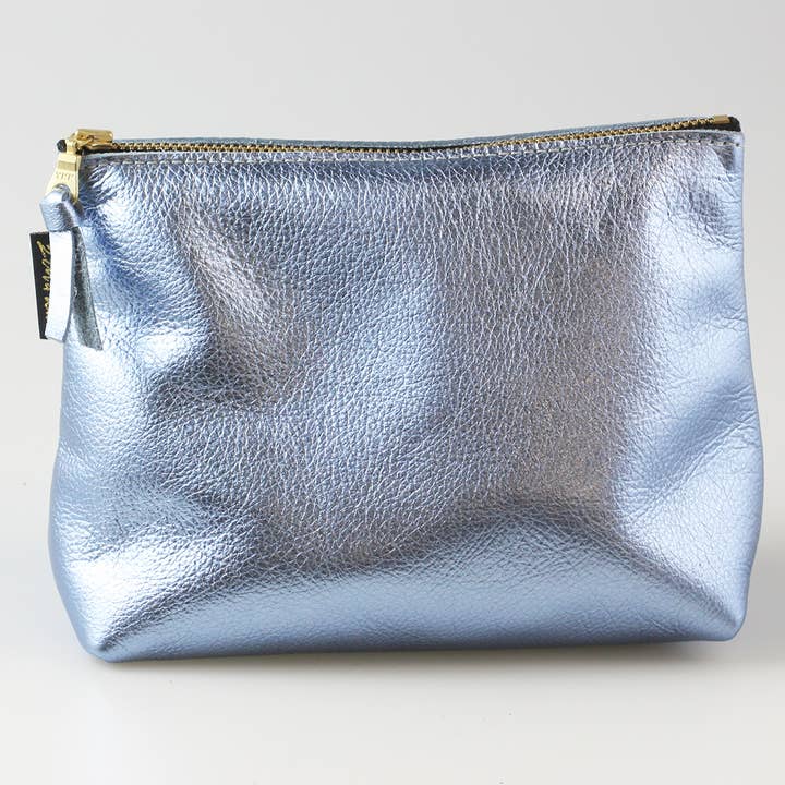 Zina Kao Exclusives - Wholesale Make-up/cosmetic bag - The Metallic Makeup Clutch: 3 sizes! (Stewart/Martin/Loren)15