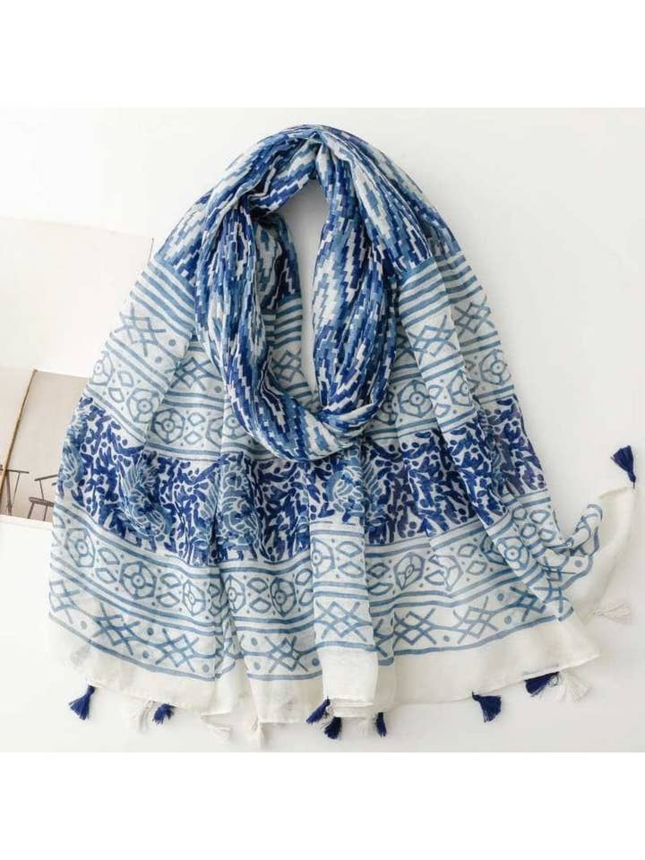 Scarvii - Modern Diamond Print Casual Scarf for wholesale by Funkyrel® Atzbranding Limited