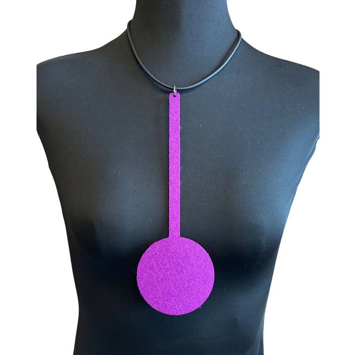 Felt + Form Necklace for wholesale by TAKARA Designs