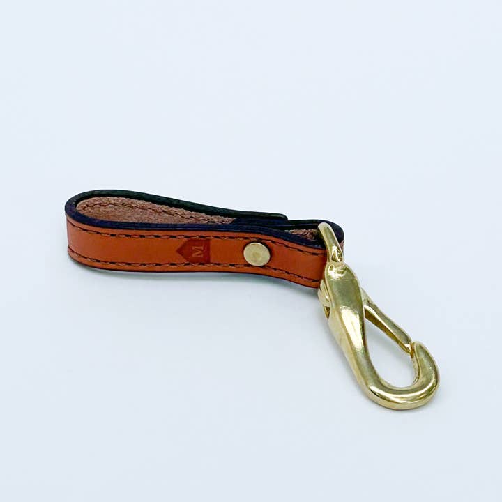 Millstream Home – wholesale Keychain – Unisex – The Stitched Leather Key Fob2