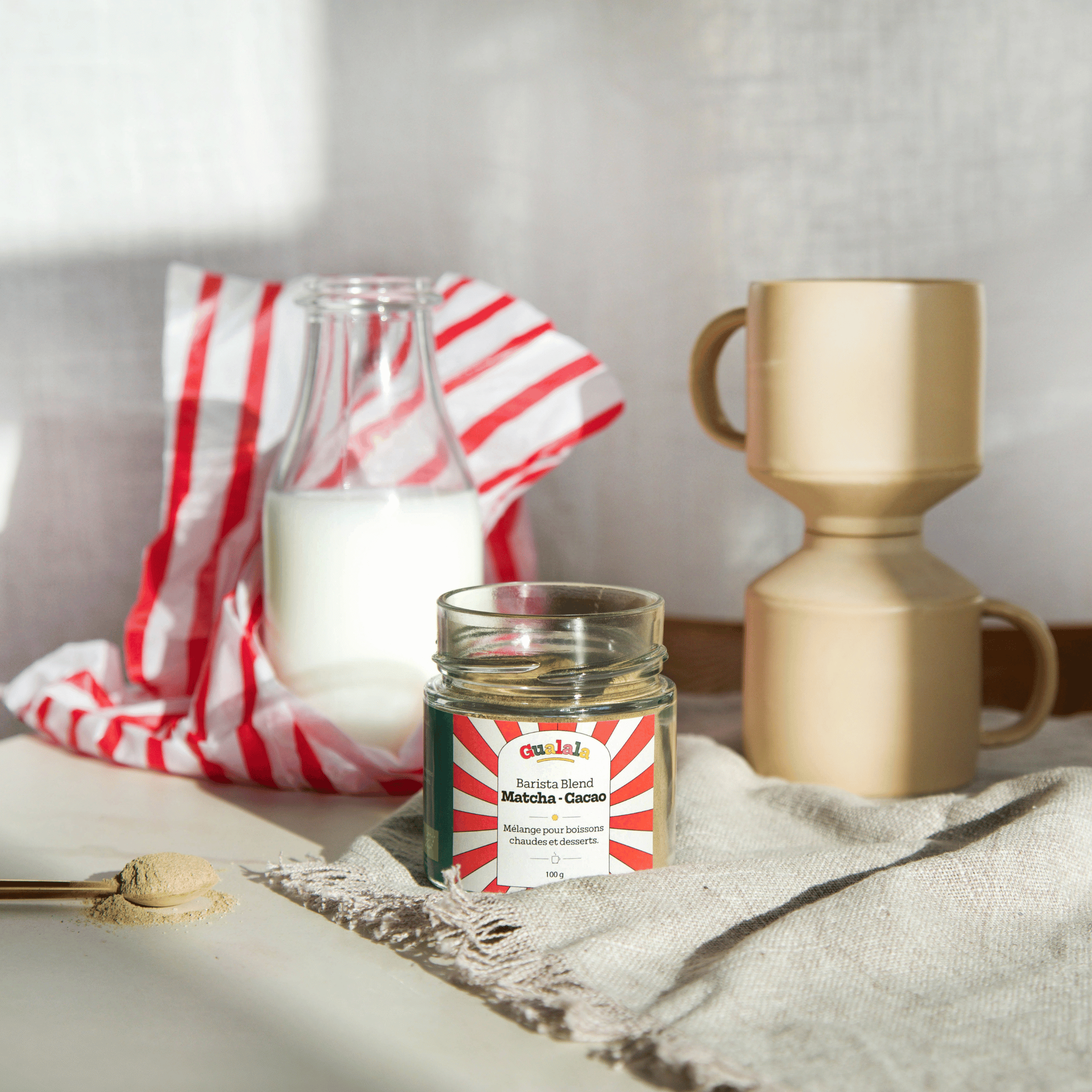 GUALALA - Wholesale Health/Detox Tea - BLEND BARISTA MATCHA - COCOA2