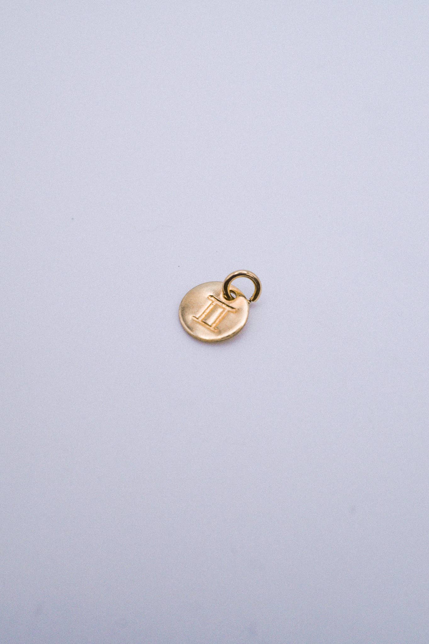 Hannah Naomi - Wholesale Individual Charm/Pendant - Tiny Zodiac Circle Charm, SOLID 14K Gold2