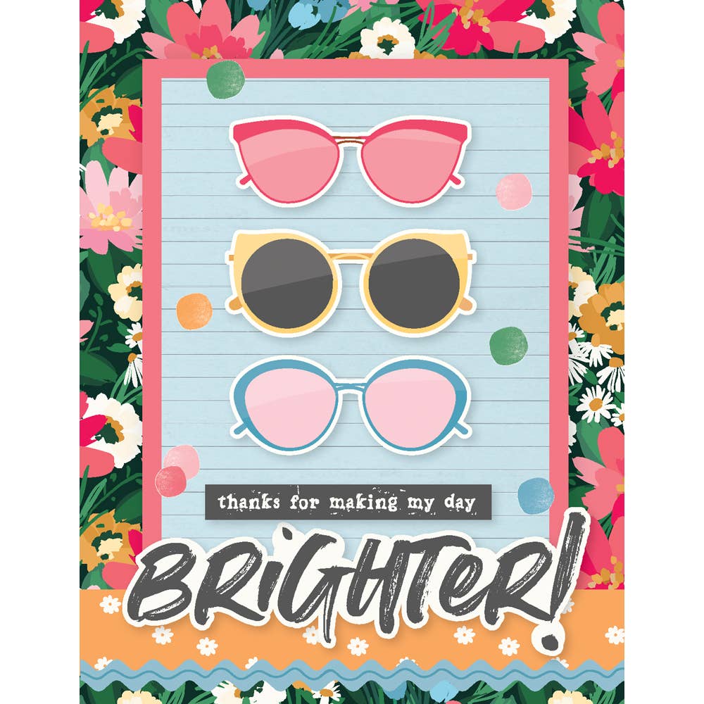 Simple Stories - Wholesale DIY Craft Kit - Sunny Days Simple Cards Kit with Chipboard & Die-Cut Pieces7