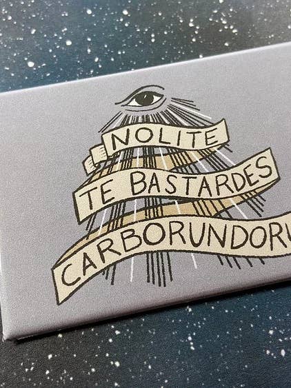 “Don’t Let The Bastards Get You Down” Handmaid’s Tale Magnet for wholesale by The Red Swan Shop