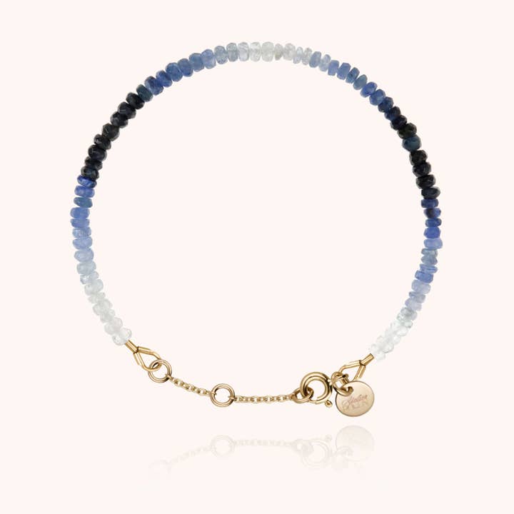 Bracelet Nonza Rivière - saphir bleu pour la vente par Atelier Paulin US