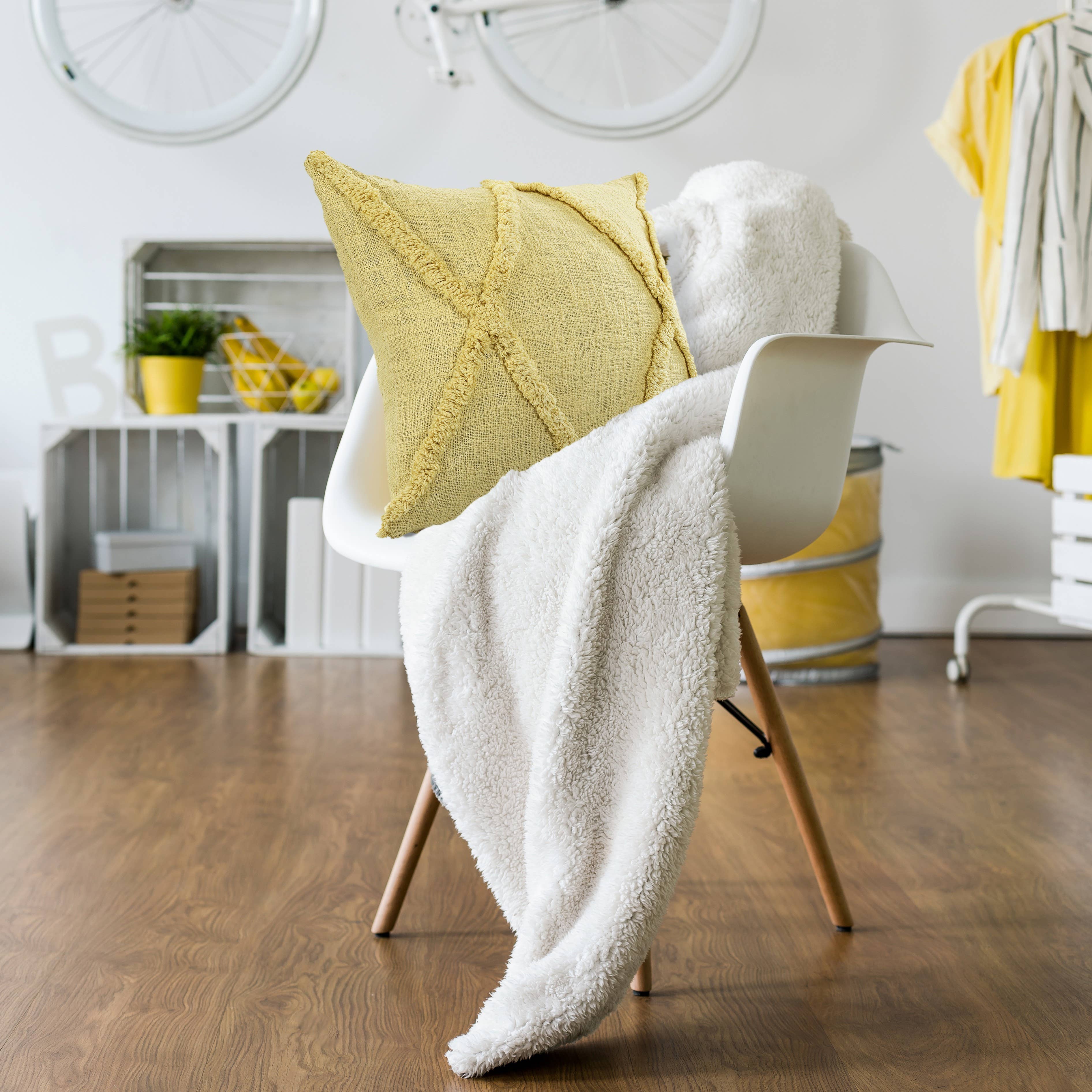 LR Home - Wholesale Throw/Decorative Pillow - Modern Tufted Accent Pillow Cover – Multiple Colors41