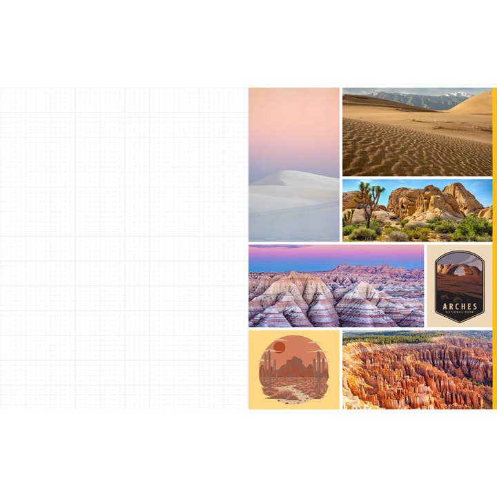 Insight Editions - Wholesale Coloring Book - Adult - Cut and Collage National Parks