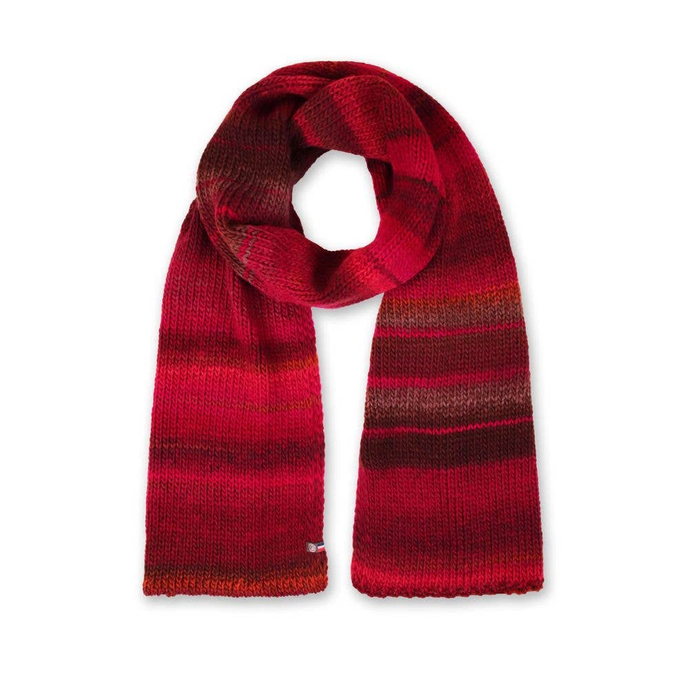 MAISON BONNEFOY - Wholesale Scarf - Women's - RAFAEL - Multicolor chunky knit scarf3