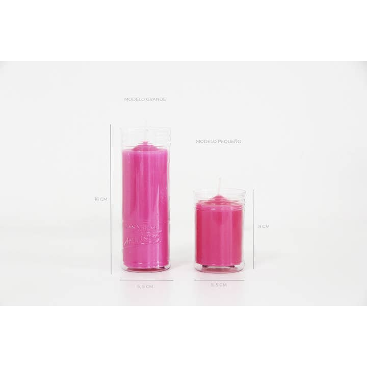 Las Velas de Mariano - Wholesale Votive Candle - Large 1-Color Candle23