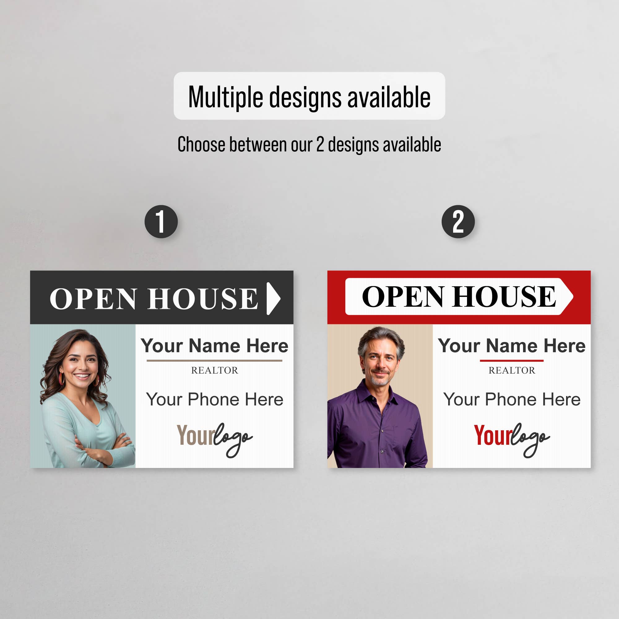 Famgraving – wholesale Sign – Custom Open House Yard Signs for Real Estate with Stakes3
