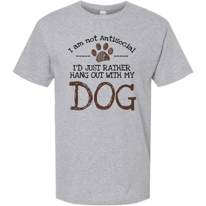 Camiseta "Hang with Dog" para venta al por mayor de Jailbird Designs