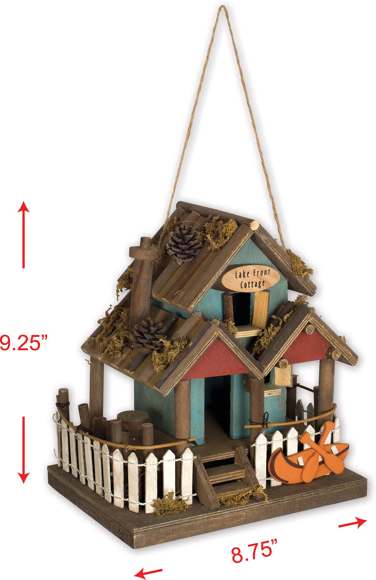 Sunset Vista Designs - Wholesale Bird House - Lake Front Cottage Birdhouse1