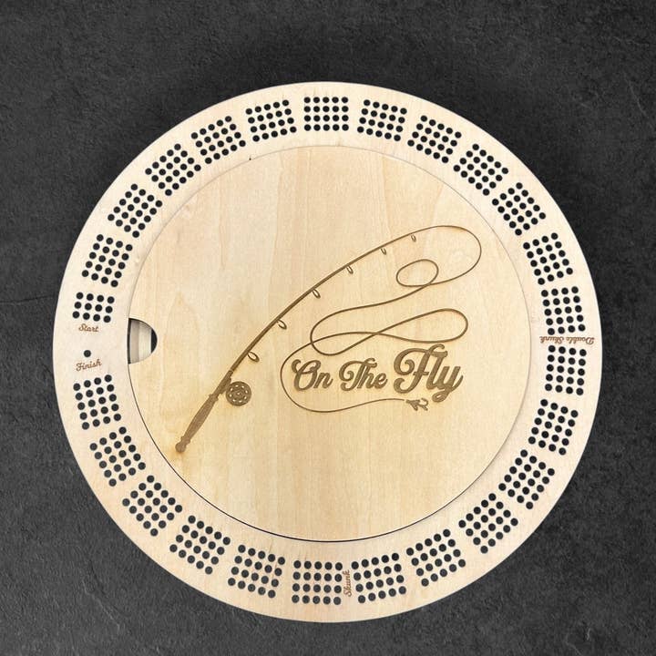 MT ENGRAVED - Vente Jeux de société - Planche à cribbage pour la pêche à la mouche 0