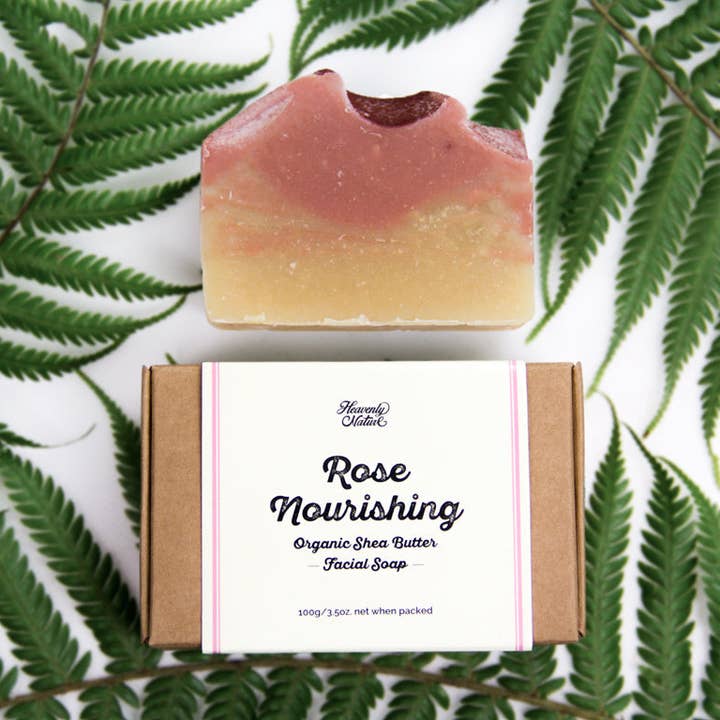 Bio-Sheabutter-Gesichtsseife für den Großhandel von Heavenly Nature