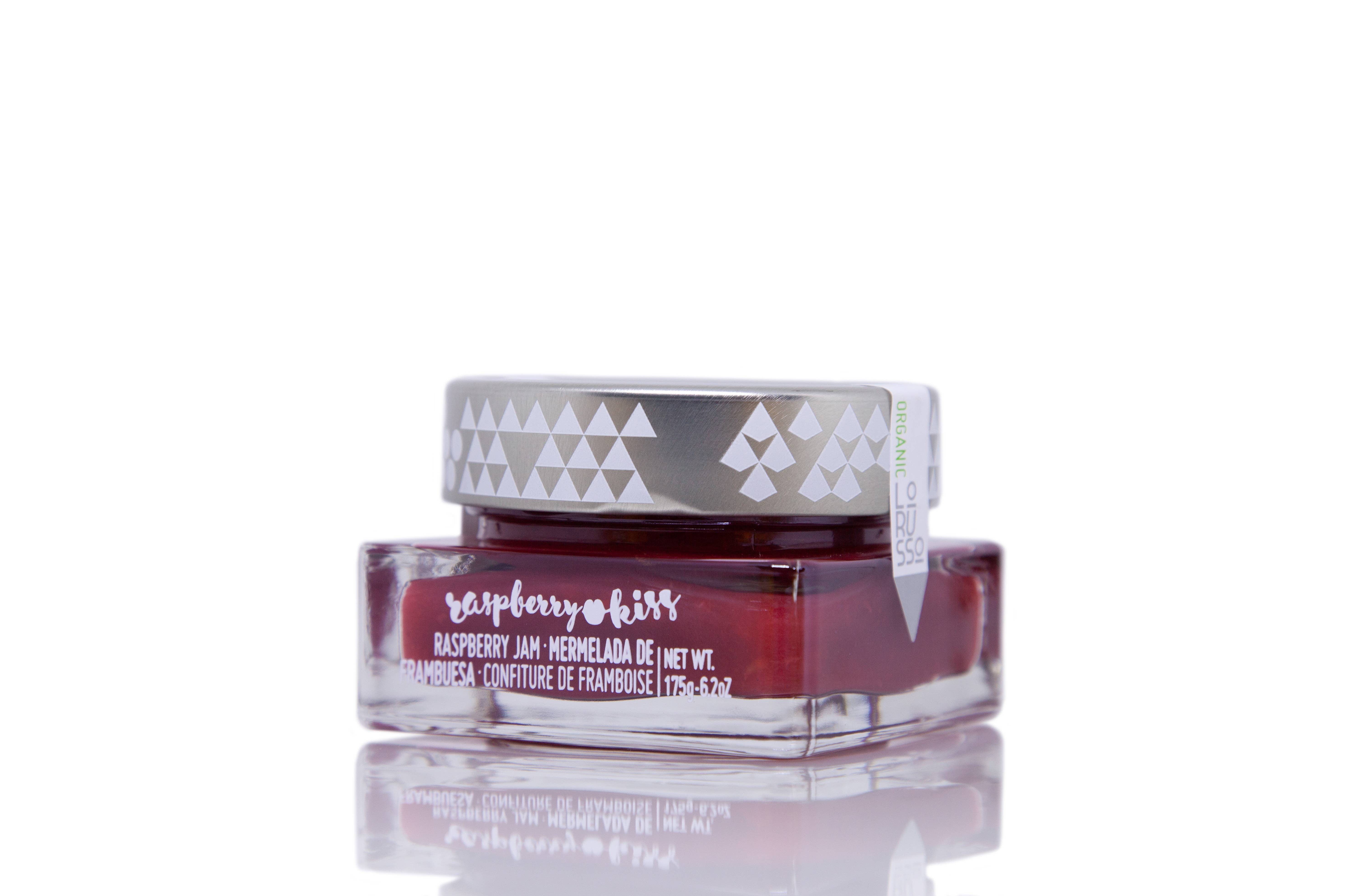 LoRUSSo - Wholesale Jam/Jelly - Organic artisanal raspberry jam 85% fruit - 175g1