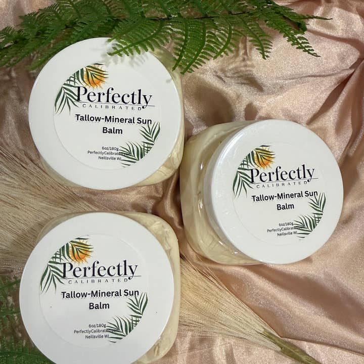 Tallow-Mineral Sun Balm for wholesale by Perfectly Calibrated