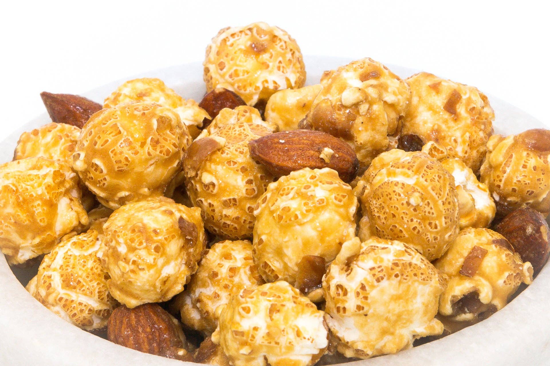 Popsalot Gourmet Popcorn - Vente Pop-corn - Popcorn Gourmet | Maïs soufflé au caramel et aux2