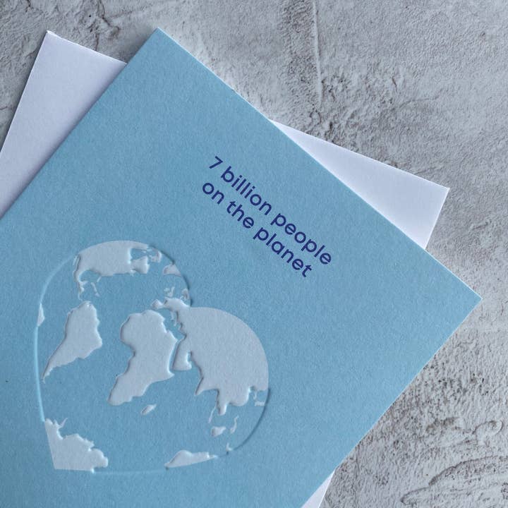 Heyyy Ltd - Wholesale Love Card - 7 Billion People on the Planet and I Found You