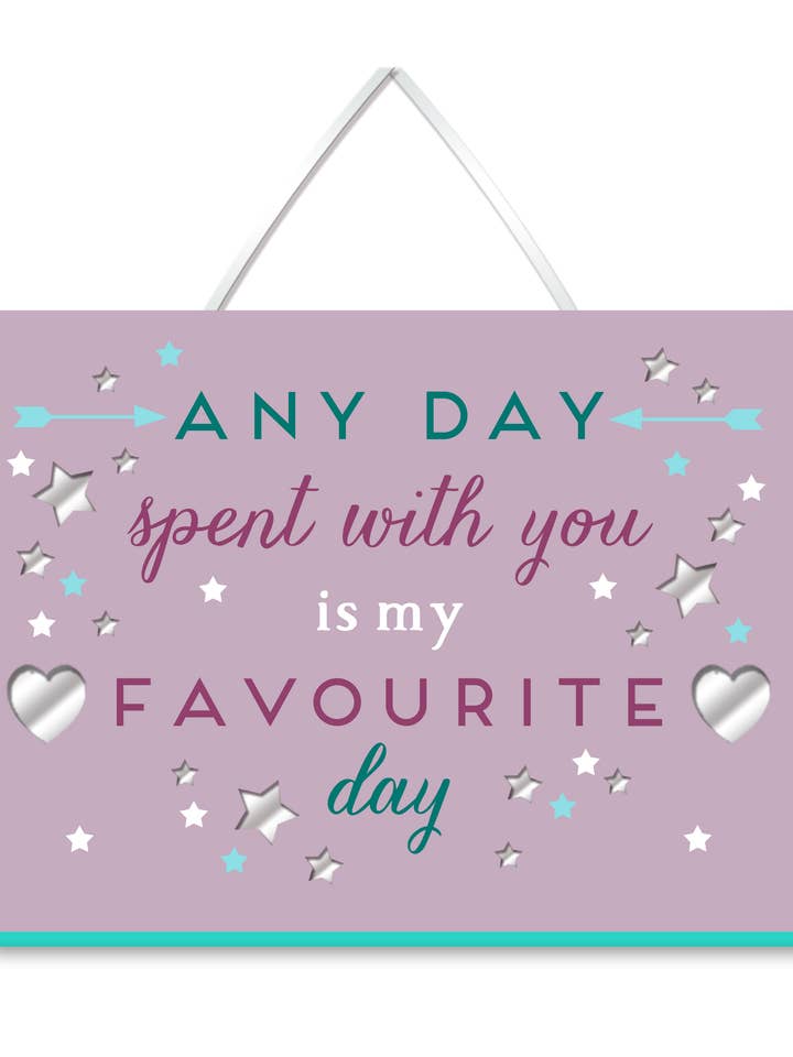 Mtw0967 | Any Day Spent With You | £2.08 Each for wholesale by WPL Gifts