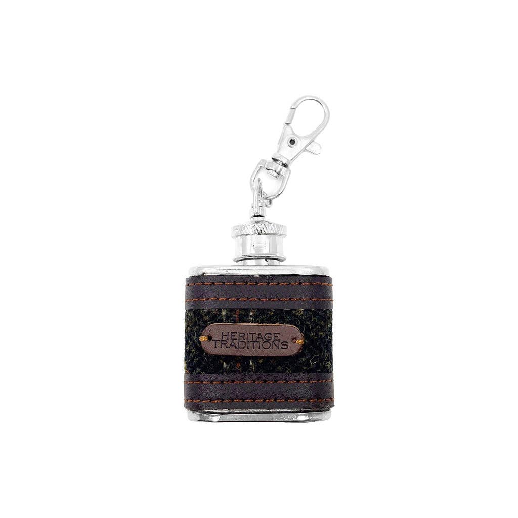 Eurostick - Wholesale Flask - Tweed 1oz Hip Flask1