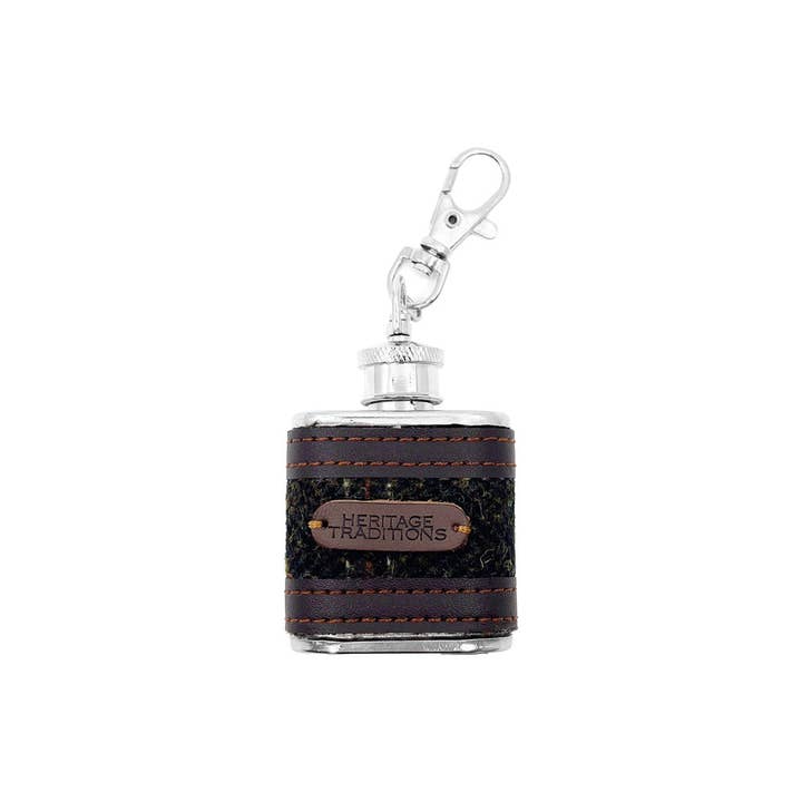 Eurostick - Wholesale Flask - Tweed 1oz Hip Flask1