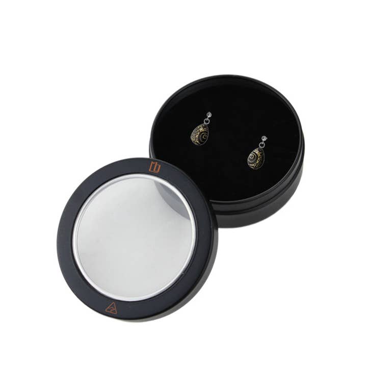 DANDLE XS DROP LOLA BLACK ON GOLD EARRINGS - SD478W for wholesale on Faire2