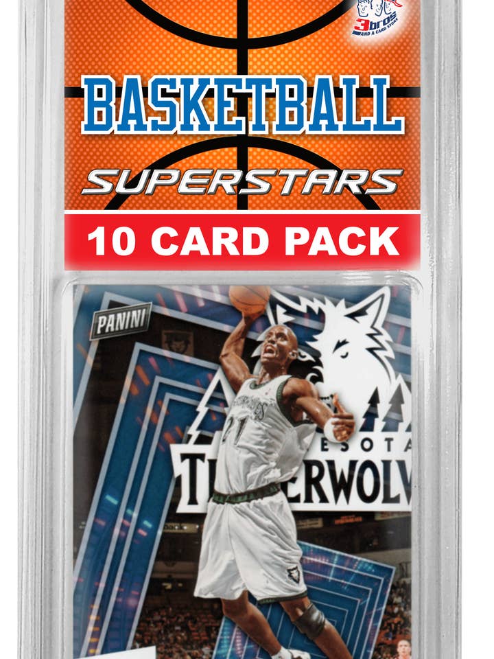 10-kort Minnesota Timberwolves Superstars Kit for engroshandel hos 3bros And A Card Store