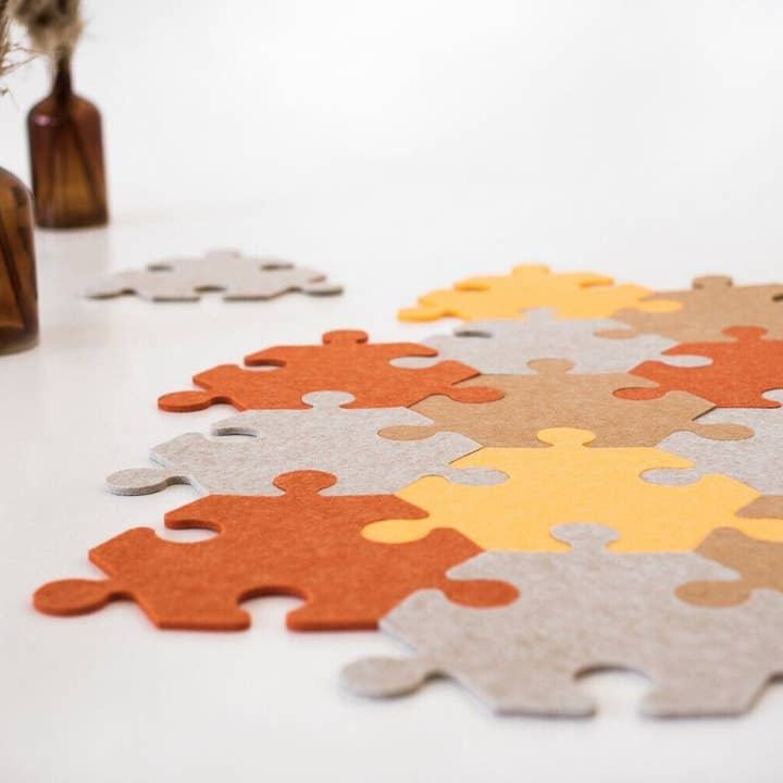 Sart Craft - Wholesale Puzzle - Kids - Felt Carpet HAPPY PUZZLE