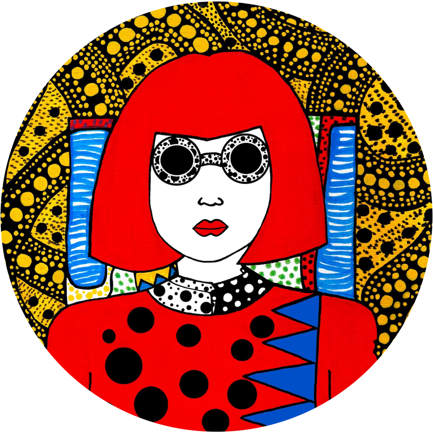 FunkyAdi - Wholesale Compact Mirror - Women and Icons Pocket Mirrors 2